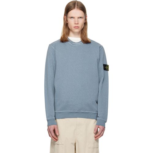 Blue 6100034 Malfilé Fleece 'Old' Effect Sweatshirt