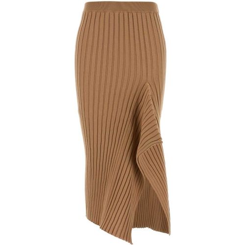 Stella Mc Cartney Camel Cotton Skirt