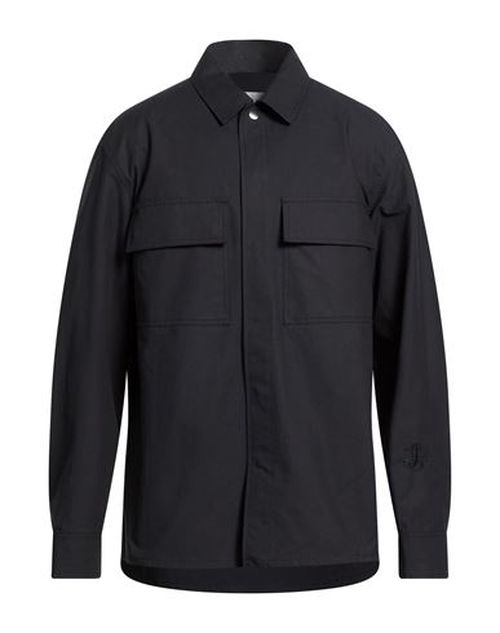 Man Jacket Midnight blue Size 38 Cotton