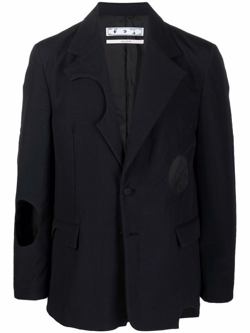 Meteor padded blazer - Black