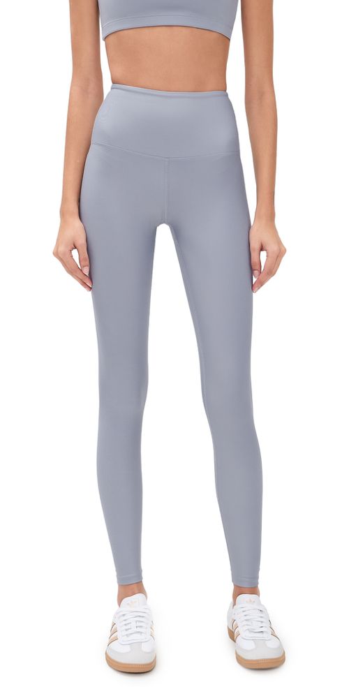 Recycled High Rise Leggings Lilac/Grey