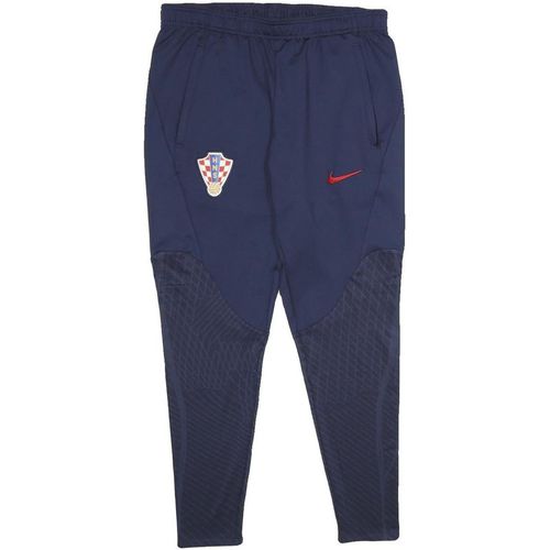 NIKE Mens Joggers Navy Blue Slim Tapered M W30 L28 HNS Crest Swoosh