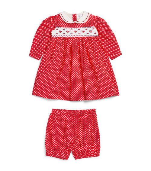 Strawberry Dress and Bloomers Set (6-24 Months)