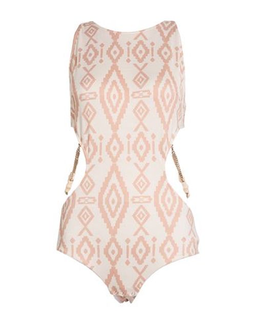 Woman Bodysuit Cream Size 10 Viscose