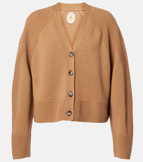Wool and cashmere cardigan