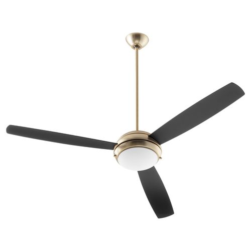 Aged Brass 60" Ceiling Fan from the Expo Collection