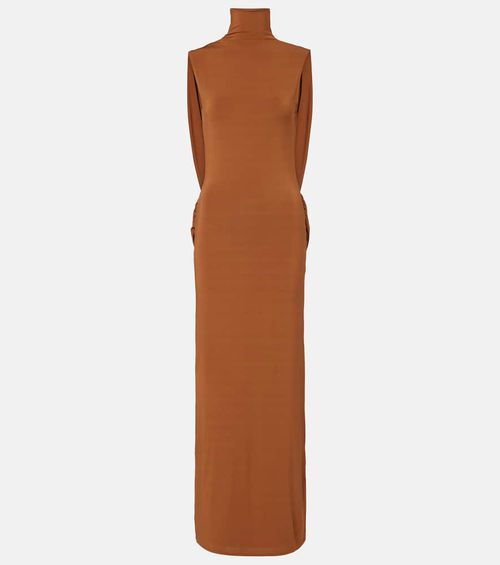 Jersey maxi dress