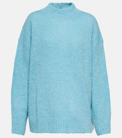 Idol mohair-blend mockneck sweater