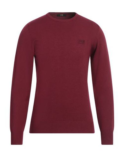 Cavalli Class Man Sweater Garnet Size XXL Viscose, Polyester, Polyamide