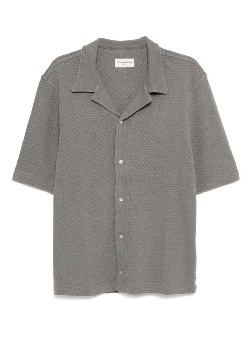 Officine Generale cotton shirt - Grey