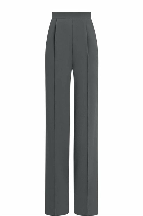 Women's Lowell Wide Leg Trouser In Slate Grey