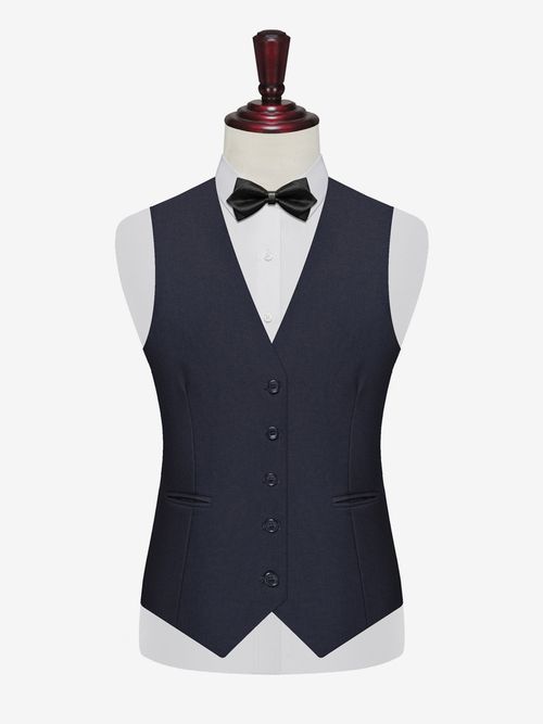 Men's Suit Vest Groomsmen Suit Professional Wear Plus  Dress Vest