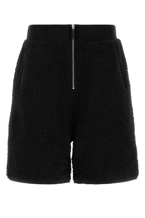 Short Bermuda Shorts — Black