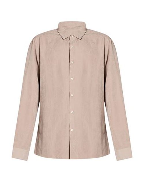Family First Milano Man Shirt Beige Size XL Polyester, Polyamide