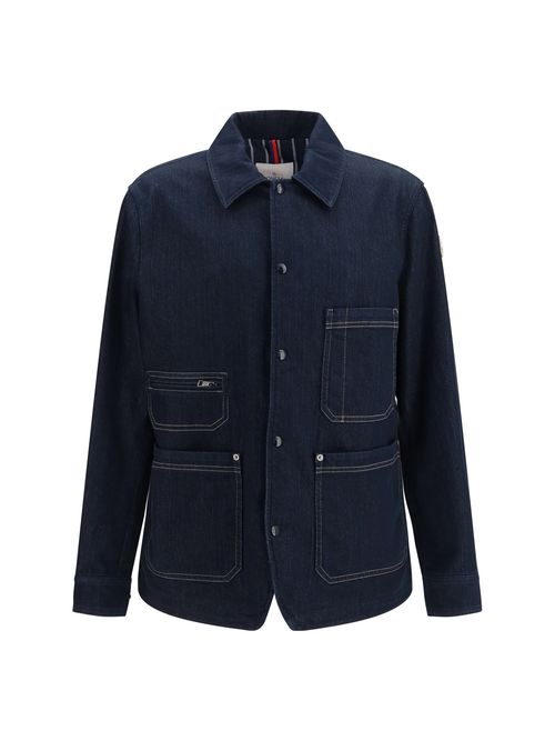 Haderu Shirt Jacket — Navy