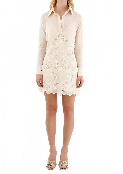 Shalimar Mini Dress In Ivory