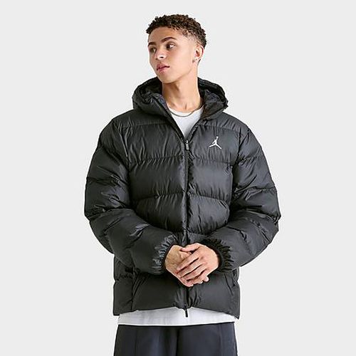 Jordan Men's Brooklyn Puffer Jacket in Black/Black