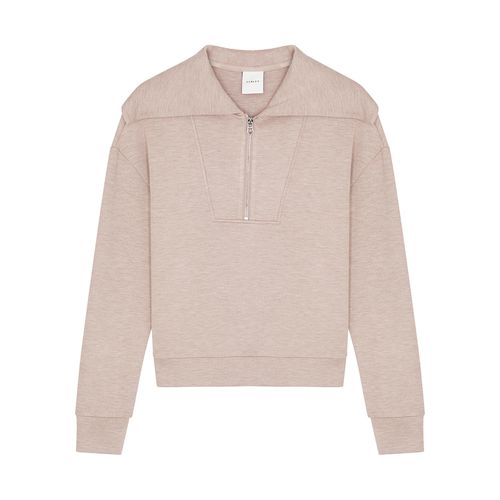 Yates Half-zip Stretch-jersey Sweatshirt
