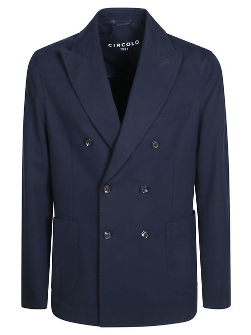 Men's Cotton-Blend Sweatshirt Jacket