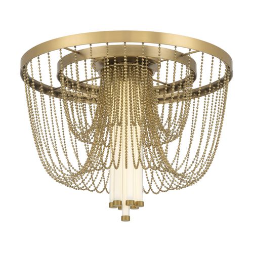 Legacy Brass LED Flush Mount from the Jezelle Collection