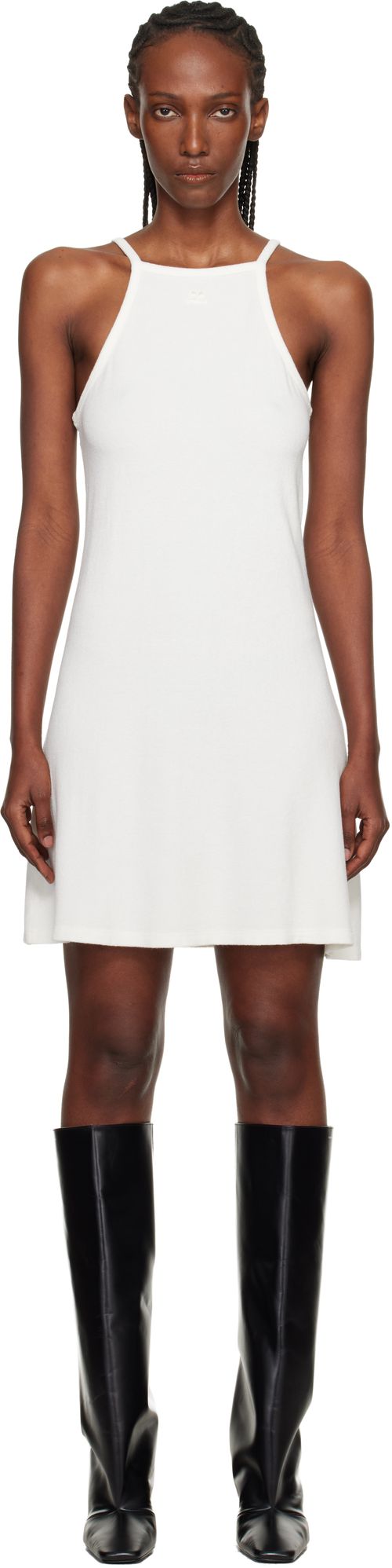 Off-White Spongy Heritage Minidress