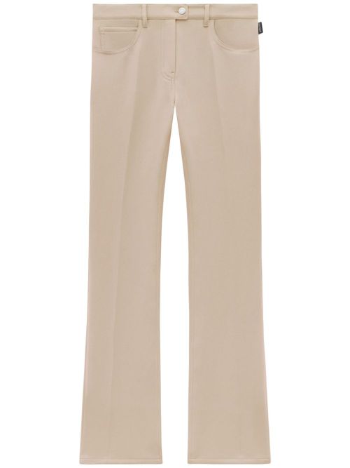 Twill bootcut trousers - Neutrals