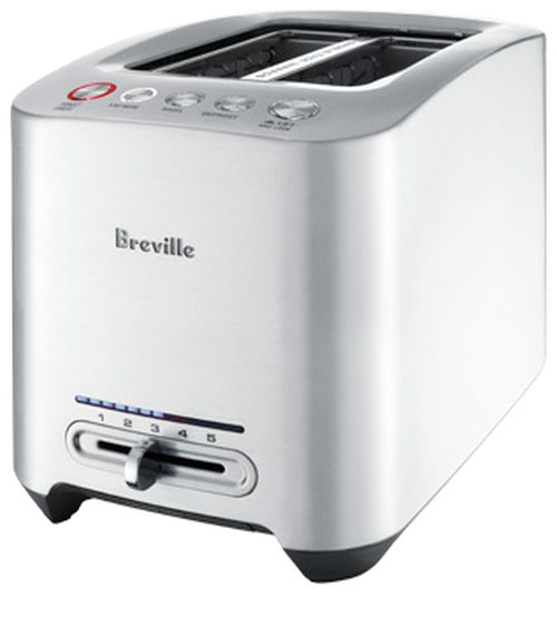 Die-Cast Stainless Steel 2-Slice Smart Toaster