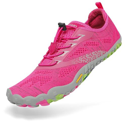 SAGUARO Barefoot Shoes Men Wide Toe Box Minimalist Trail Runner Sneakers Mens Fitness Gym Shoe Smart II