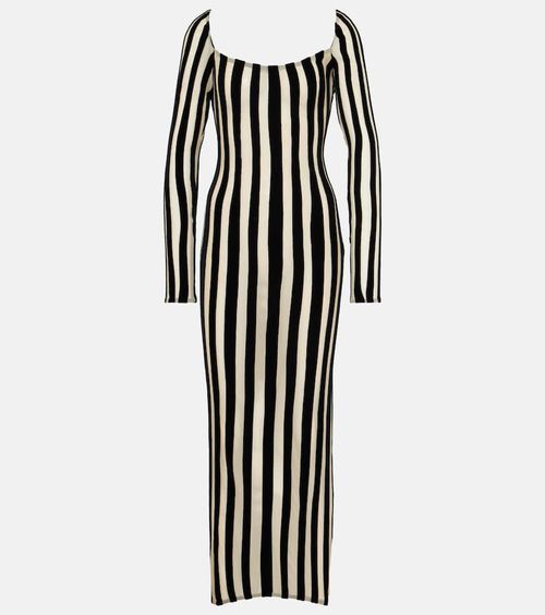Striped gown