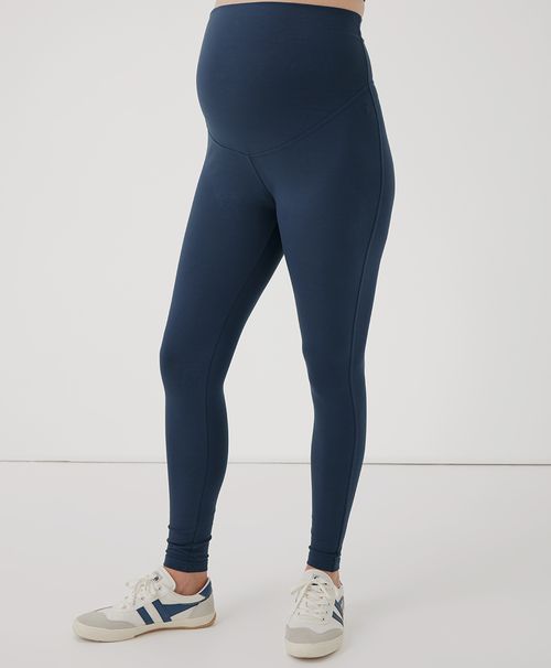 Women's French Navy Maternity On the Go-To Legging