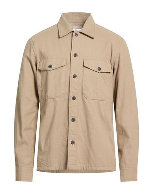 Man Shirt Sand Size S Cotton, Polyester