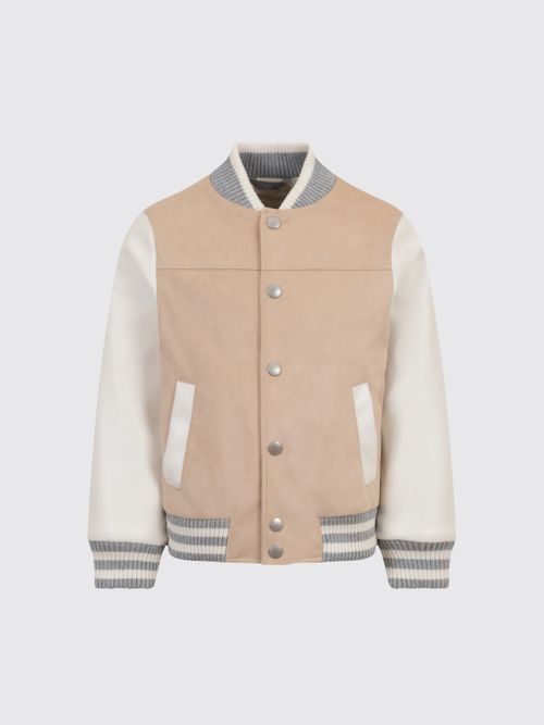 Coat Kids color Brown