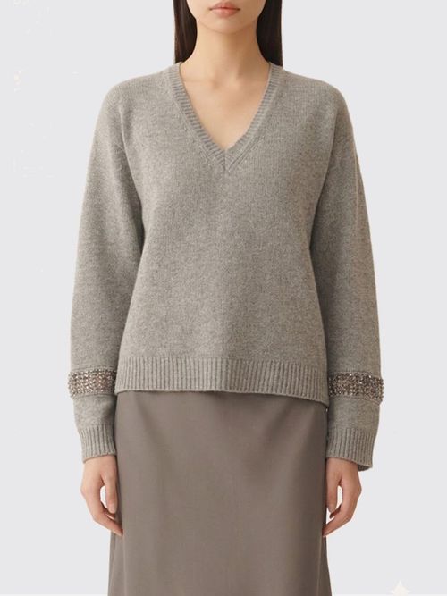 Sweater Woman color Grey
