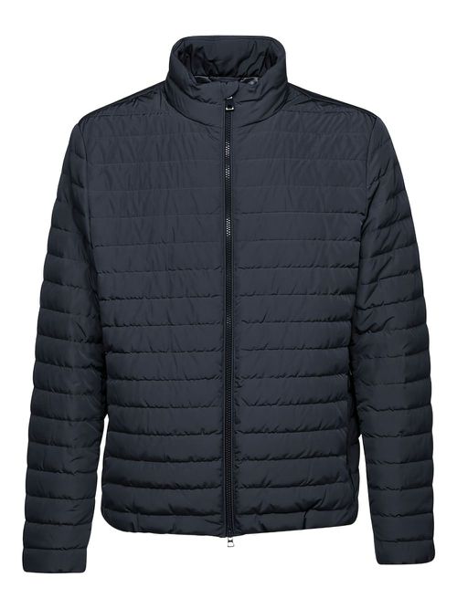 Warrens quilted-design jacket - Blue
