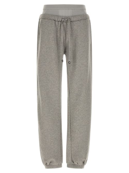 Cotton Fleece Joggers — Gray