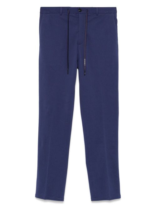 Cotton Trousers — Royal Blue
