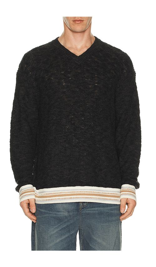 Scotch & soda jersey loose fit en color gris L también en M, XL/1X, XXL/2X