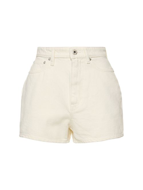 Cotton Denim Shorts