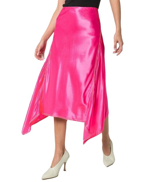 Darby Asymmetrical Midi Skirt