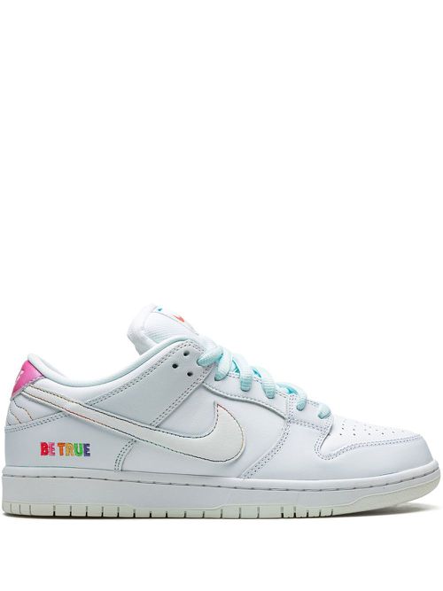 SB Dunk Low Pro "Be True" sneakers - White
