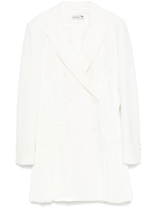 Blazer mini dress - White