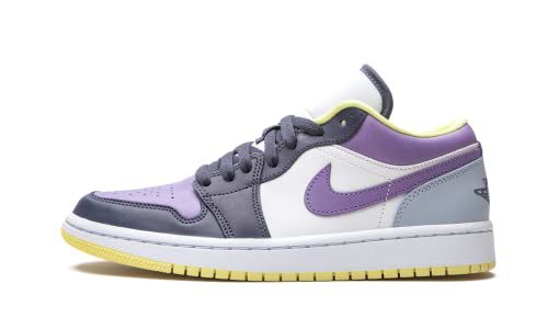 Jordan Womens WMNS Air Jordan 1 Low SE DJ4342 400 Mismatched Purple/Magenta