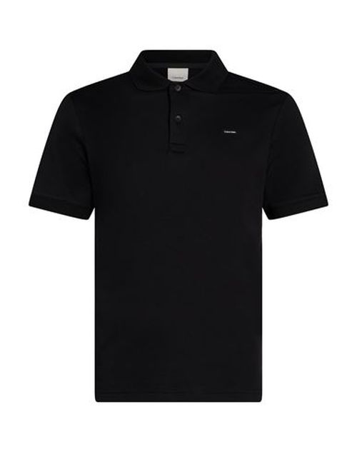 Man Polo shirt Black Size L Cotton