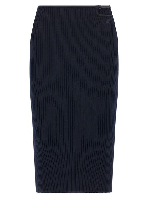 Loop Rib Knit Skirts