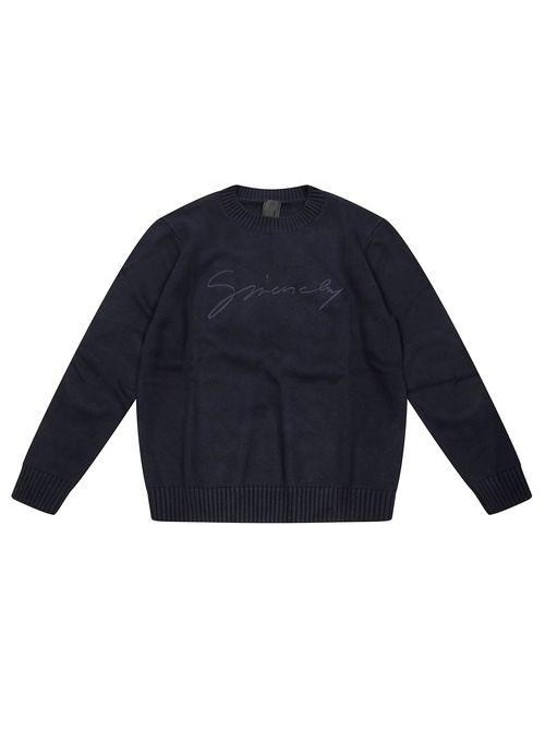 Logo Wool and Cashmere Sweater