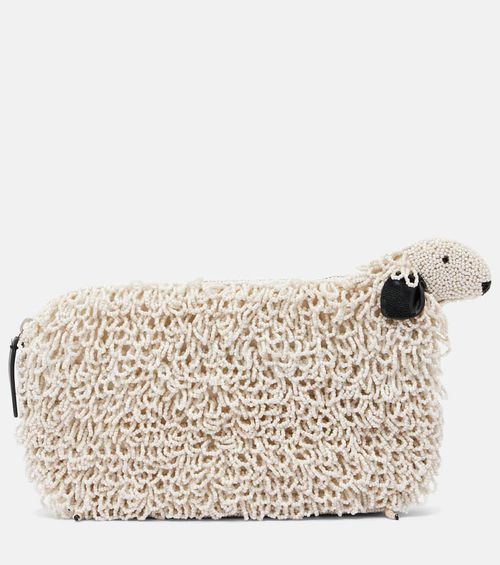 Dolly beaded clutch