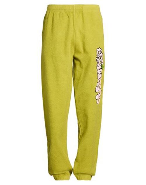 Man Pants Lime green Size S Cotton
