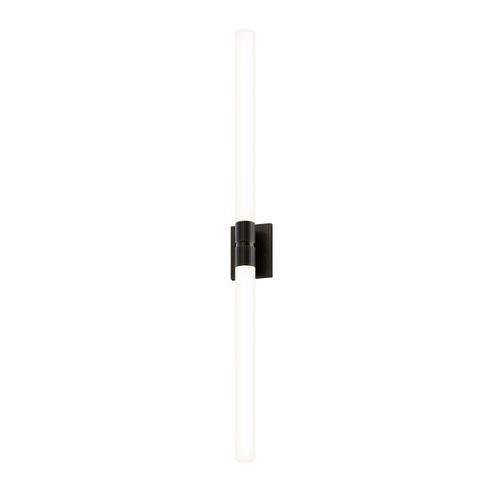 Black Brass LED Bathroom Vanity Light from the Scepter Collection