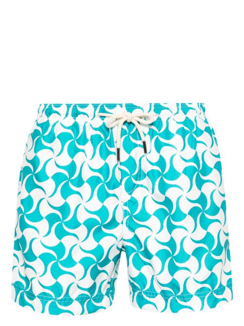 Maestrale V3 recycled-polyester swim shorts - Green
