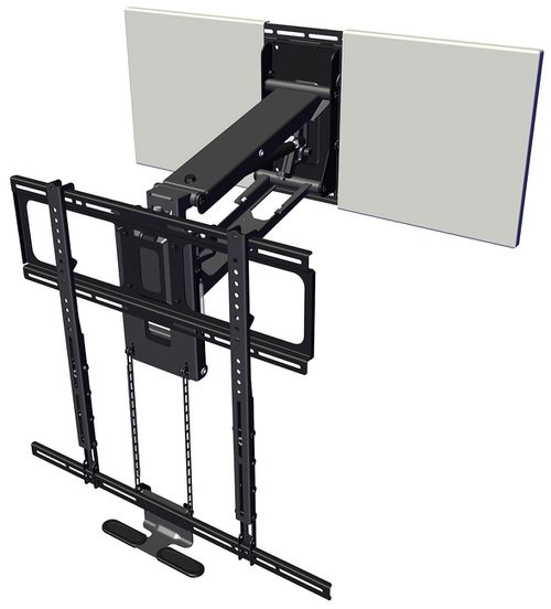Black MM720 Pro Series Pull Down TV Mount